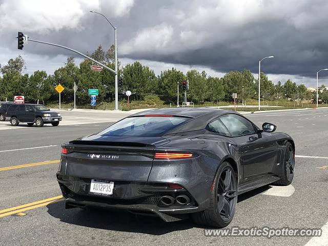 Aston Martin DBS spotted in Irvine, California
