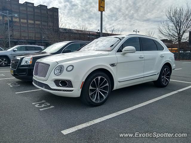 Bentley Bentayga spotted in Bethlehem, Pennsylvania