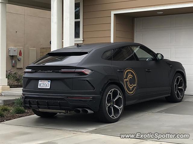 Lamborghini Urus spotted in Irvine, California
