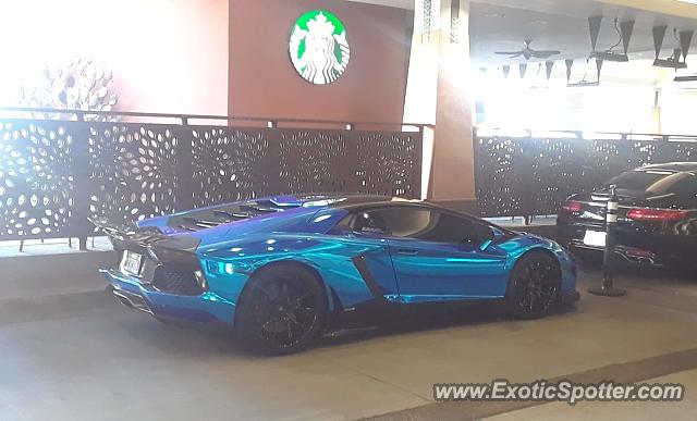 Lamborghini Aventador spotted in Scittsdale, Arizona