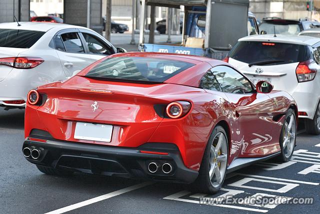 Ferrari Portofino spotted in Taipei, Taiwan