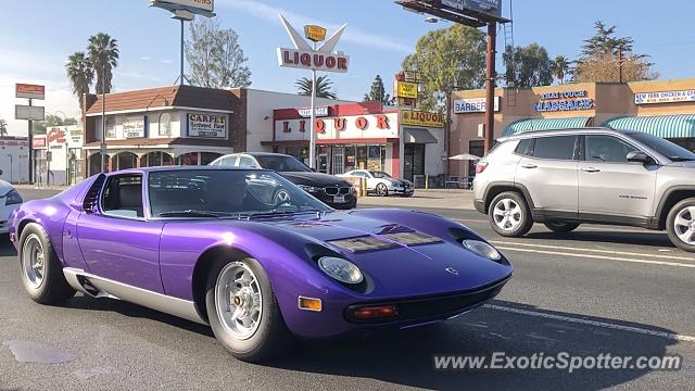Lamborghini Miura spotted in Los Angeles, California