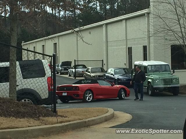 Ferrari 360 Modena spotted in Cumming, Georgia