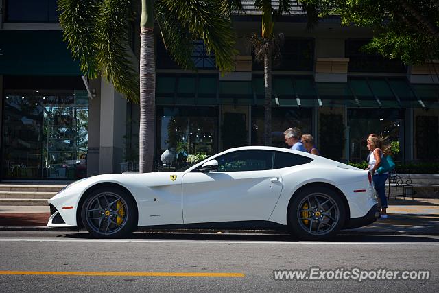 Ferrari F12 spotted in Naples, Florida