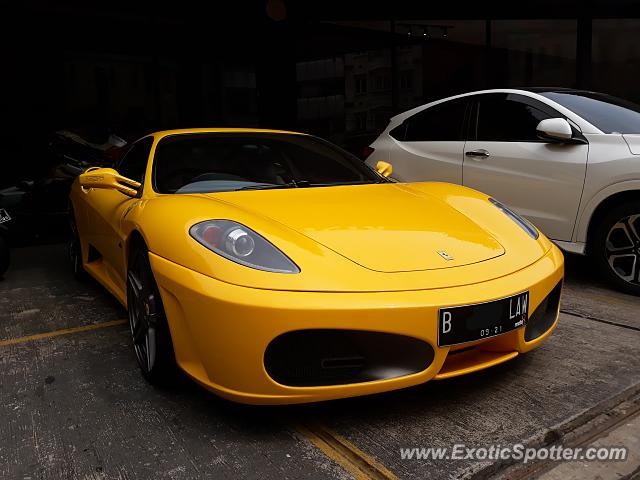 Ferrari F430 spotted in Jakarta, Indonesia