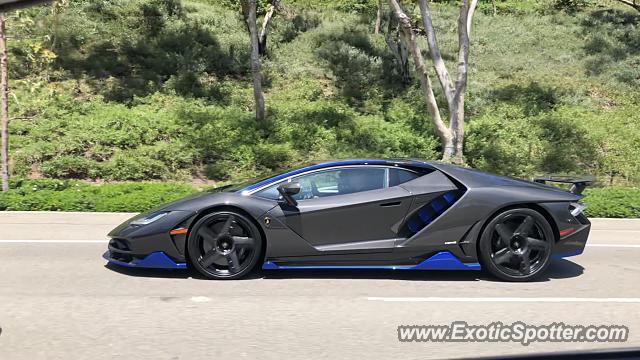 Lamborghini Centenario spotted in Newport Beach, California