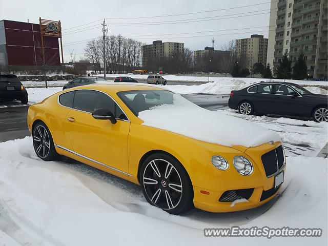 Bentley Continental spotted in London, Canada