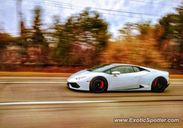 Lamborghini Huracan spotted in Airmont, New York