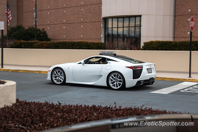 Lexus LFA spotted in Tysons, Virginia