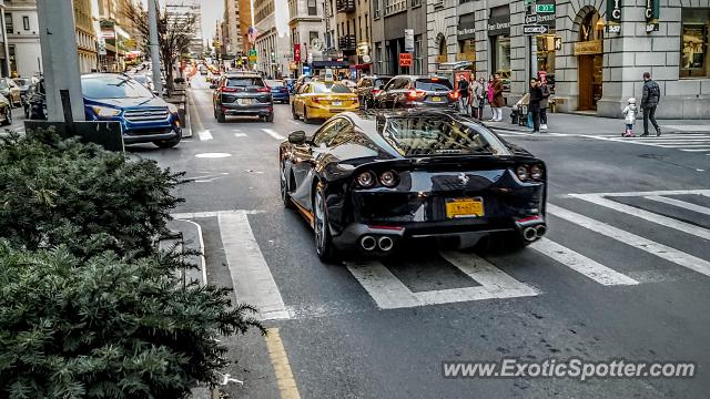 Ferrari 812 Superfast spotted in Manhattan, New York