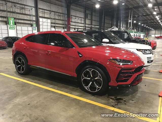 Lamborghini Urus spotted in New York, New York