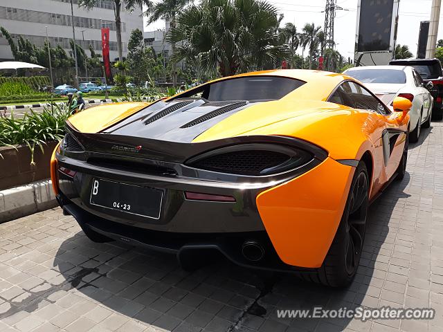 Mclaren 570S spotted in Jakarta, Indonesia