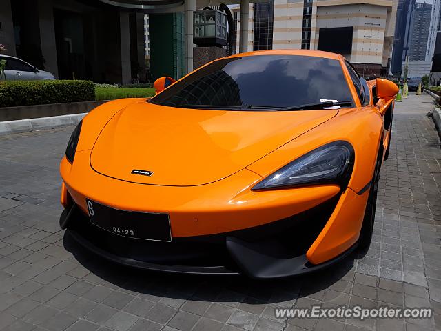 Mclaren 570S spotted in Jakarta, Indonesia