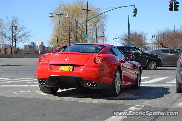 Ferrari 599GTB spotted in Manhattan, New York