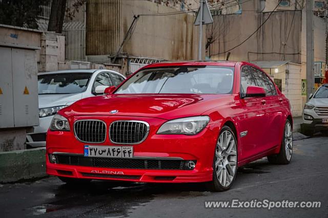 BMW Alpina B7 spotted in Tehran, Iran