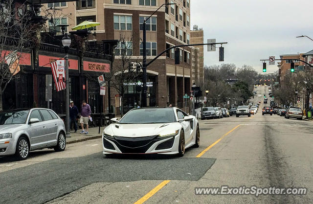 Acura NSX spotted in Raleigh, North Carolina