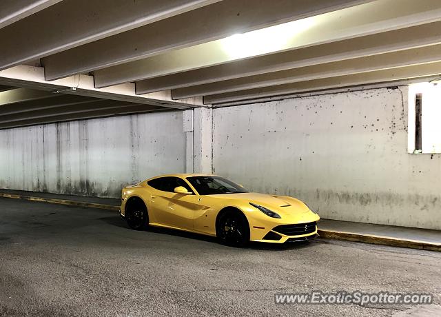 Ferrari F12 spotted in Dallas, Texas