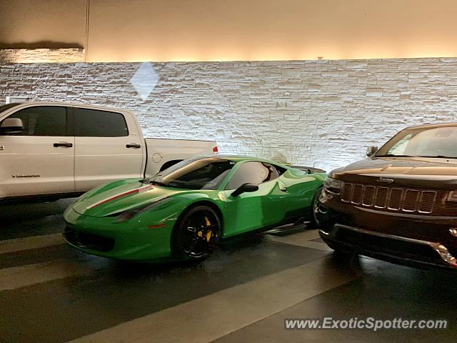 Ferrari 458 Italia spotted in Las Vegas, Nevada