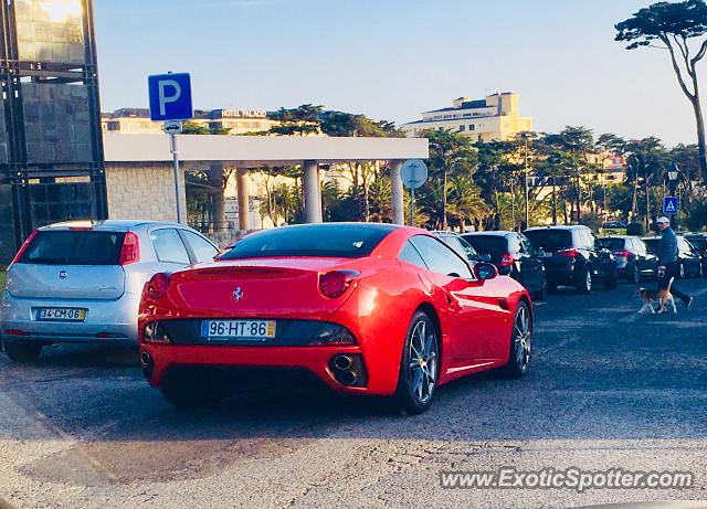 Ferrari California spotted in Estoril, Portugal