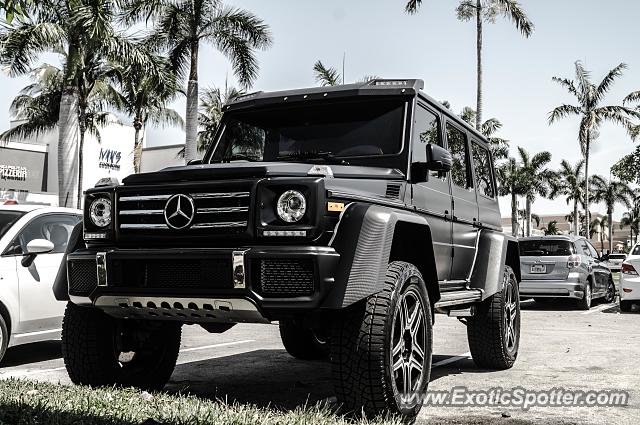 Mercedes 4x4 Squared spotted in Miami, Florida