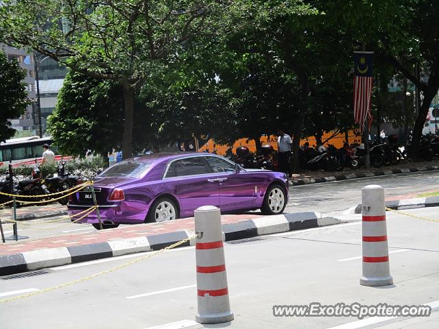Rolls-Royce Ghost spotted in Kuala lumpur, Malaysia
