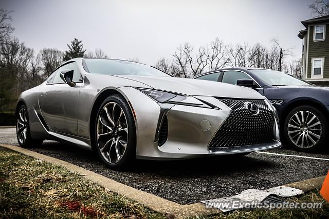 Lexus LC 500 spotted in Bloomington, Indiana