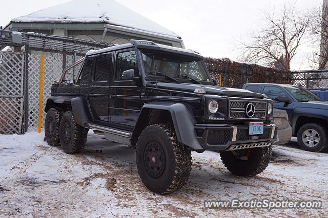 Mercedes 6x6 spotted in Edmonton, Canada