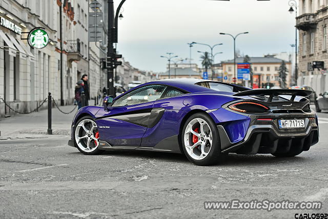 Mclaren 600LT spotted in Warsaw, Poland