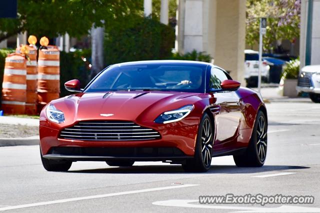 Aston Martin DB11 spotted in Boca Raton, Florida