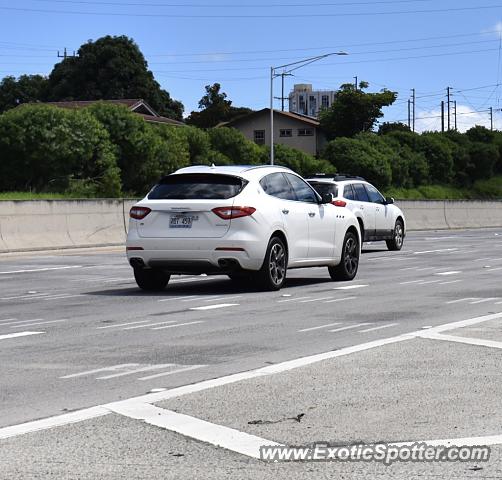 Maserati Levante spotted in Honolulu, Hawaii