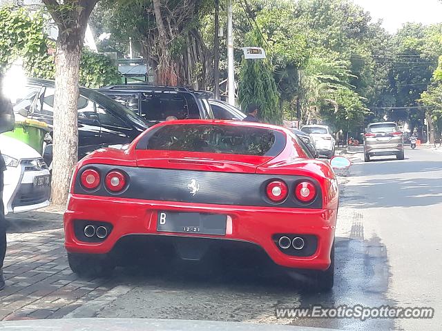 Ferrari 360 Modena spotted in Jakarta, Indonesia