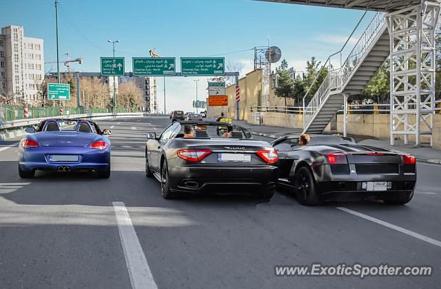 Lamborghini Gallardo spotted in Tehran, Iran