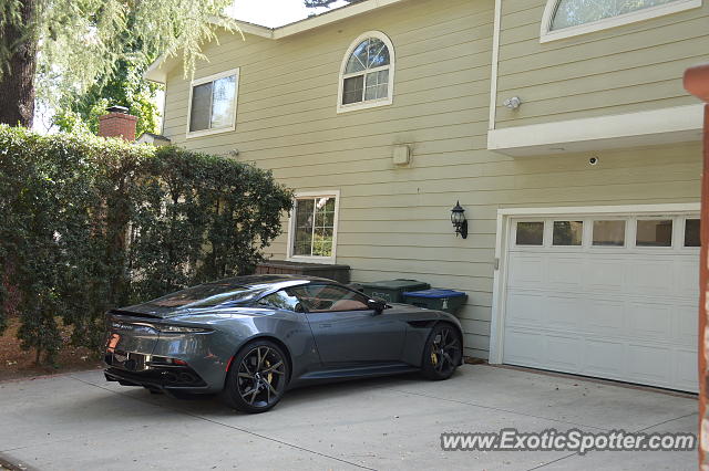 Aston Martin DBS spotted in Pasadena, California