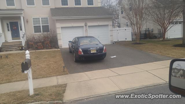 Maserati Quattroporte spotted in Barnegat, New Jersey