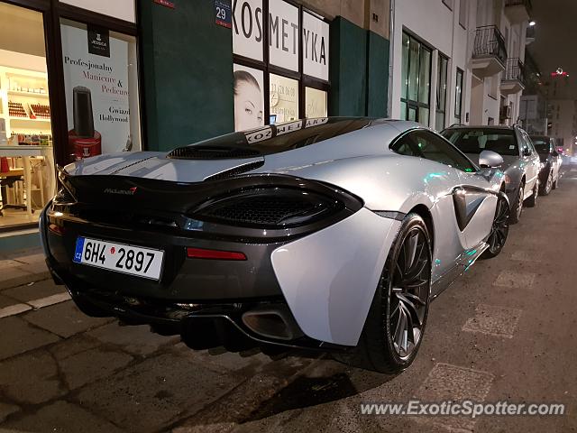 Mclaren 570S spotted in Warsaw, Poland