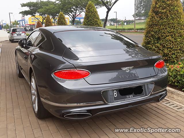 Bentley Continental spotted in Serpong, Indonesia