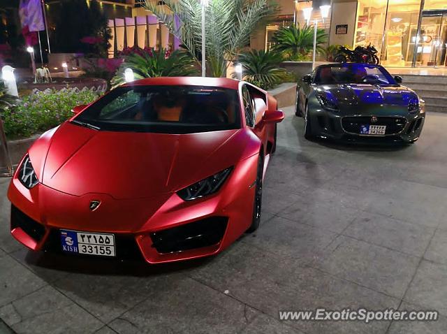 Lamborghini Huracan spotted in Kish, Iran