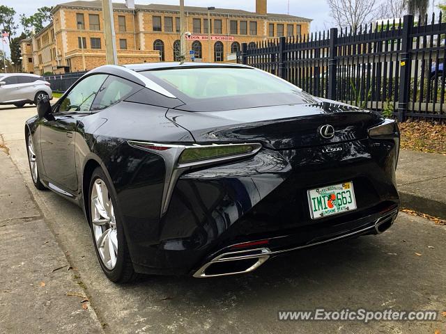 Lexus LC 500 spotted in Jacksonville, Florida