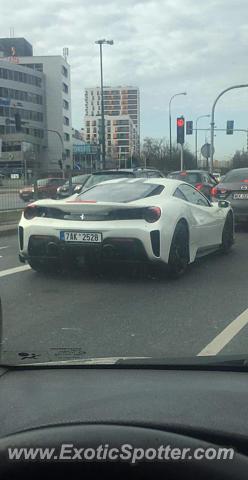 Ferrari 488 GTB spotted in Warsaw, Poland