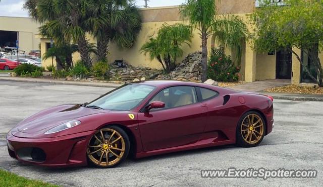 Ferrari F430 spotted in Jacksonville, Florida