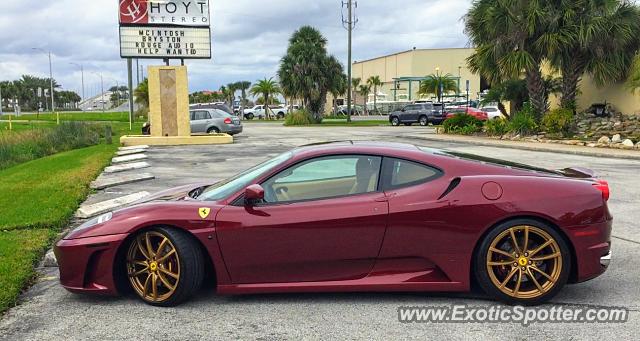 Ferrari F430 spotted in Jacksonville, Florida