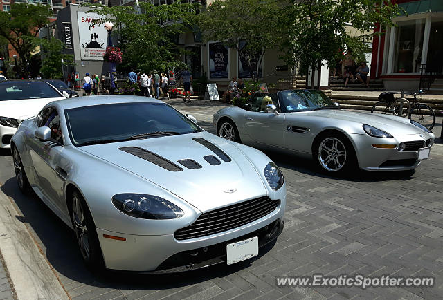 Aston Martin Vantage spotted in Toronto, Canada