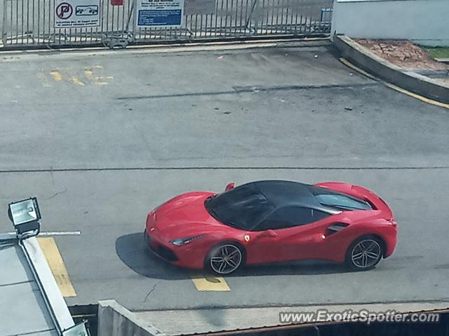 Ferrari 488 GTB spotted in Petaling jaya, Malaysia