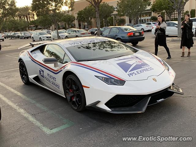 Lamborghini Huracan spotted in Irvine, California