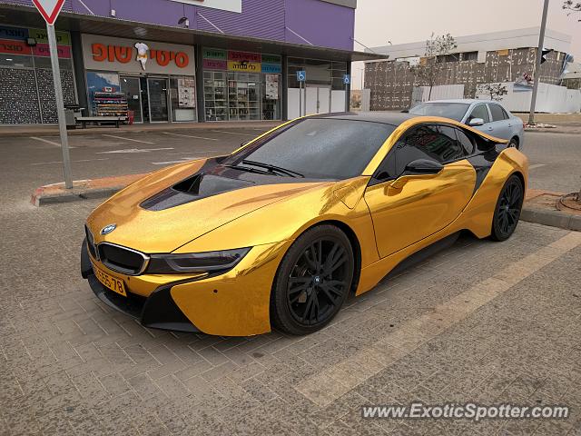 BMW I8 spotted in Arad, Israel