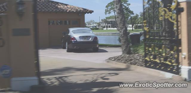 Rolls-Royce Wraith spotted in Gulfport, Florida