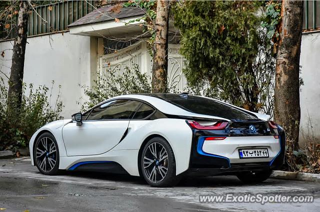 BMW I8 spotted in Tehran, Iran
