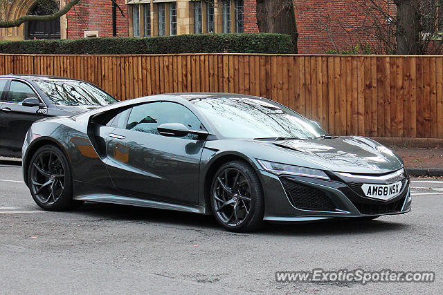 Acura NSX spotted in Cambridge, United Kingdom
