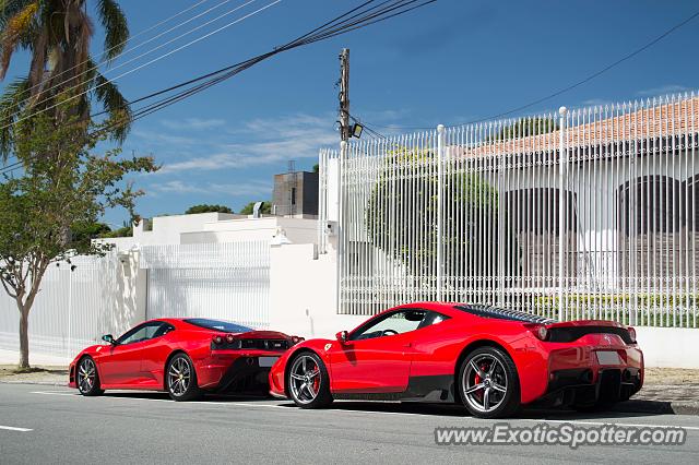 Ferrari 458 Italia spotted in Curitiba, PR, Brazil