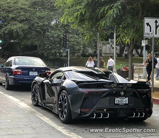 W Motors Fenyr Supersport spotted in Santa Monica, California
